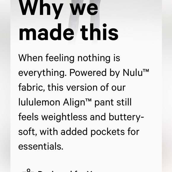 🍋NWT (0) LuluLemon Align highrise 25 inch inseam with pockets - Picture 7 of 11